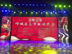 热烈庆祝峄城区春节联欢晚会圆满乐成